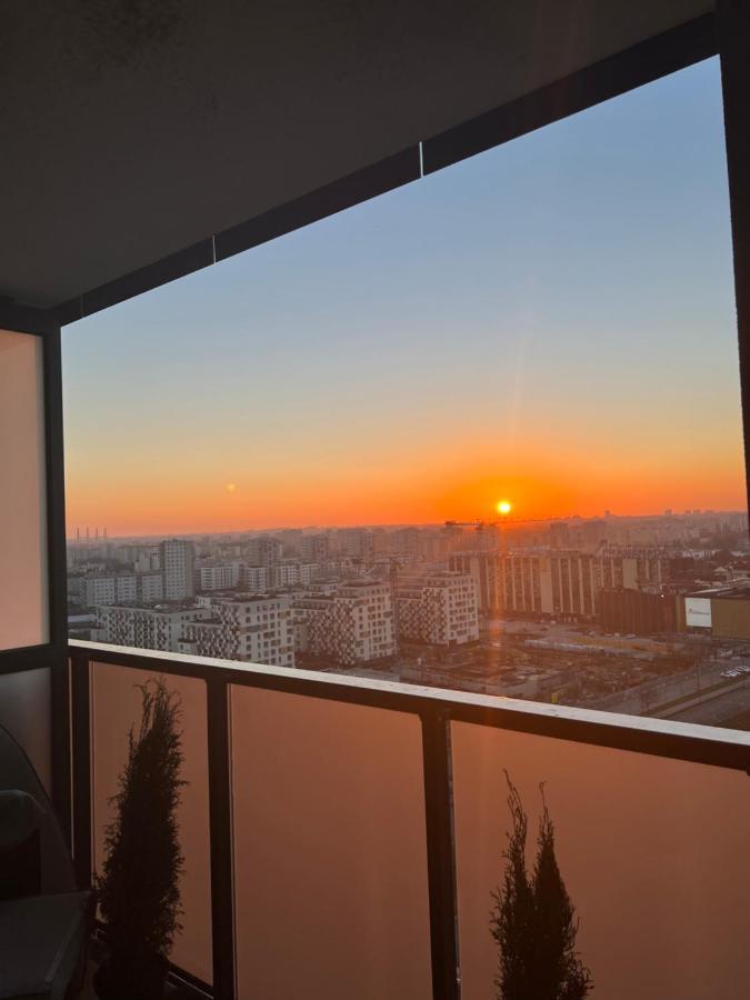 Apartament Skyscrapper Z Widokiem Na Panorame Warszawy Варшава Экстерьер фото